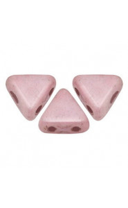 Les perles par Puca® Kheops beads Opaque light rose ceramic look 03000/14494